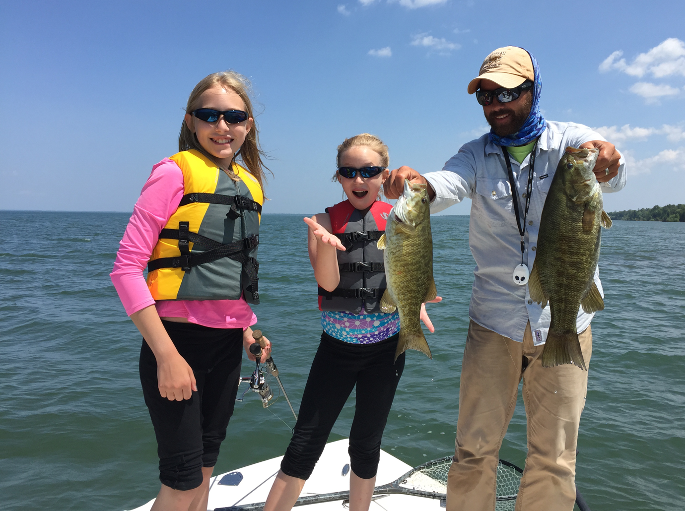 These girls could fish!