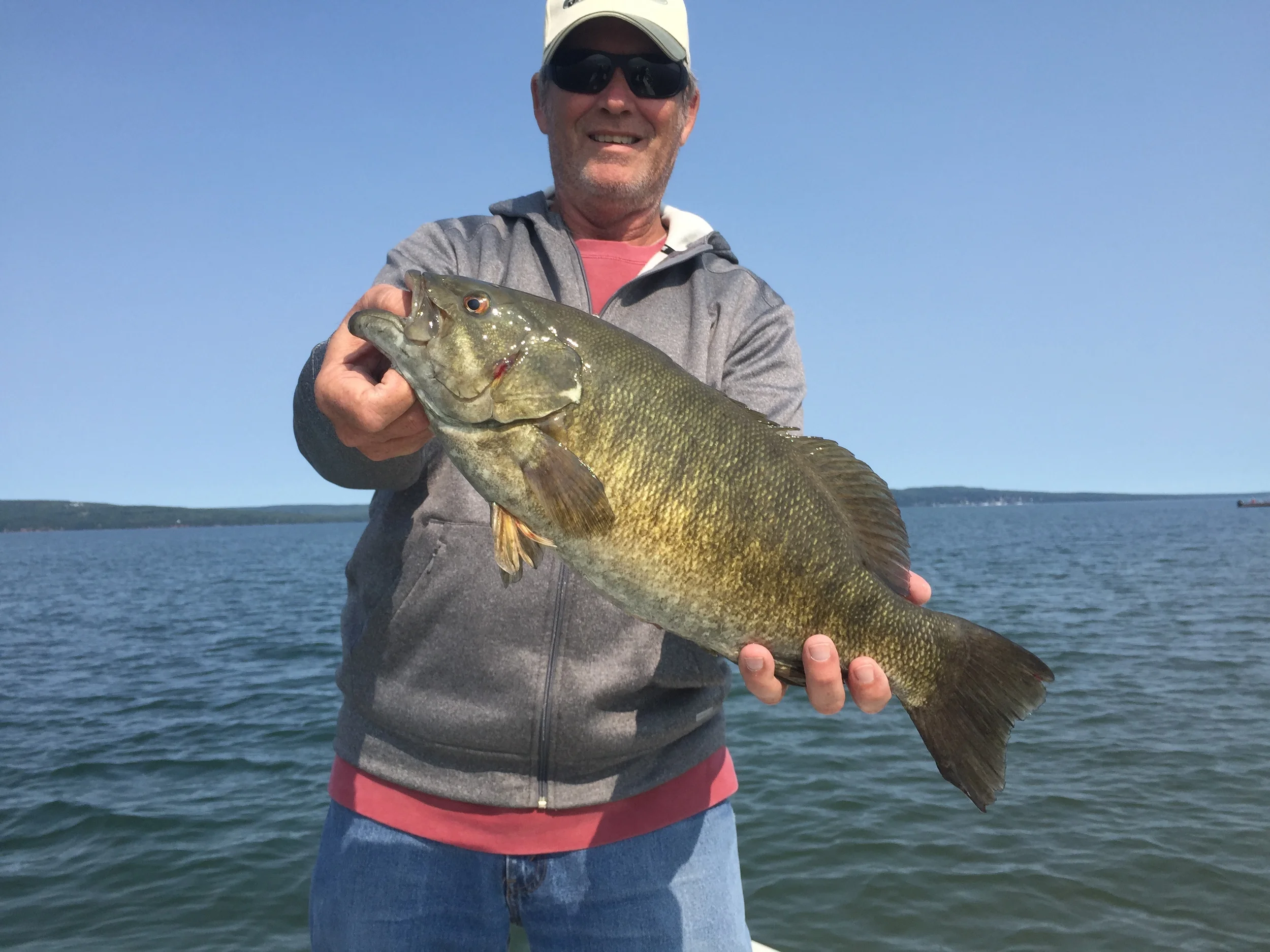 Kent from southern Wisconsin hit some good fish late last week. Even though it's still warm, the fish are starting to feed pretty actively.