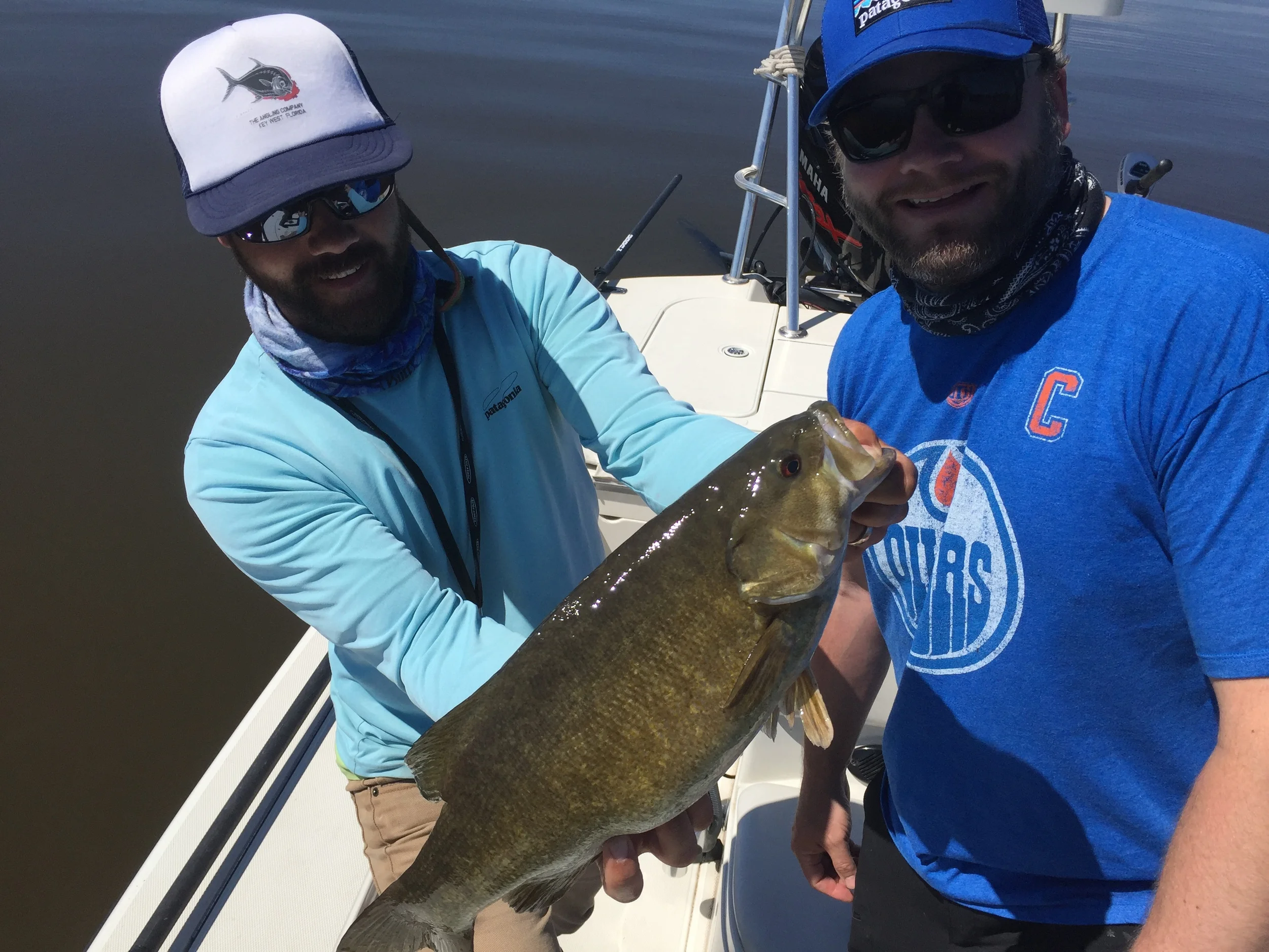 Dutch from the Twin Cities had an epic day on the Bay with perfect weather and grabby fish all day.