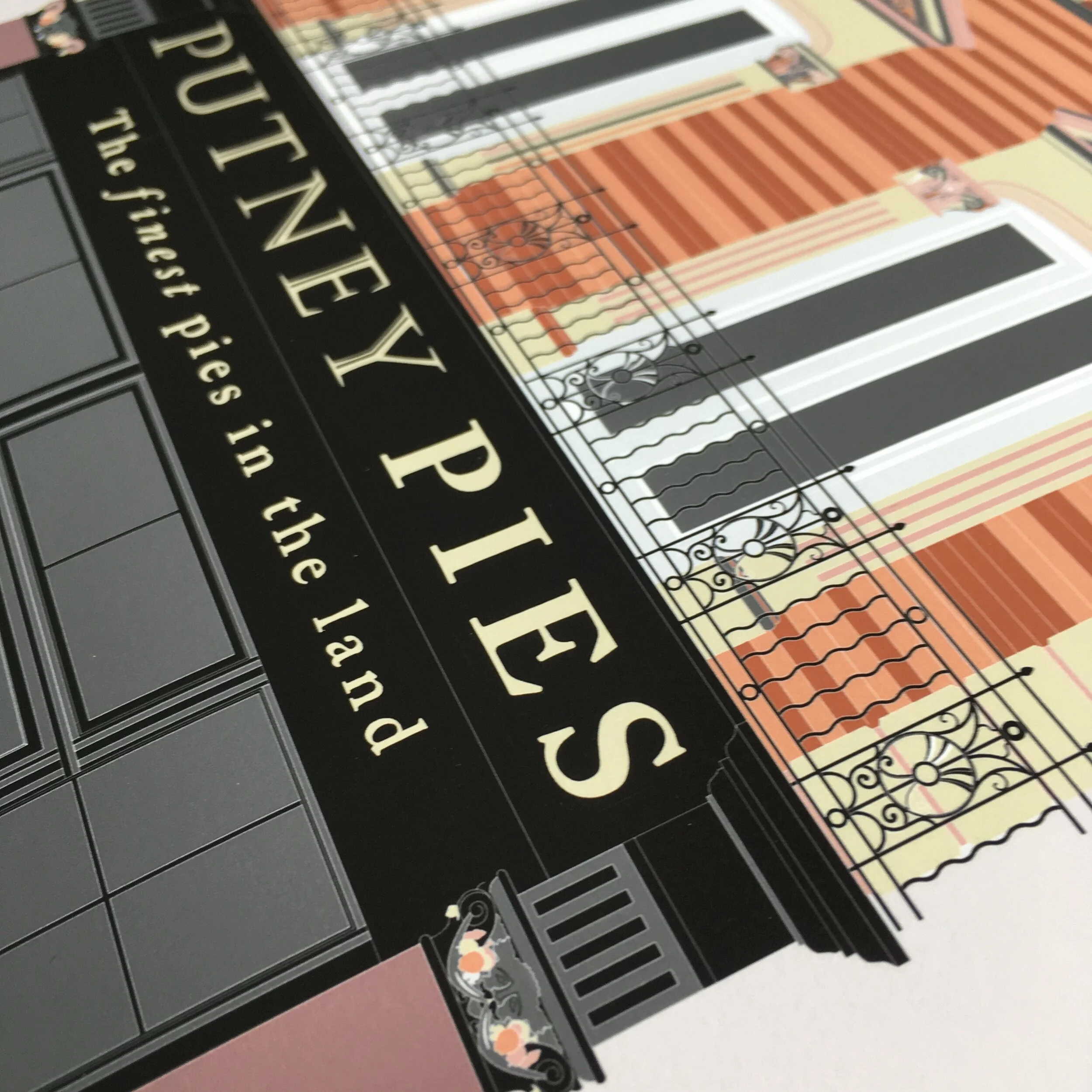 Putney Pies — Rachel Hunt Illustration | Rowing Art | Wildlife Illustration