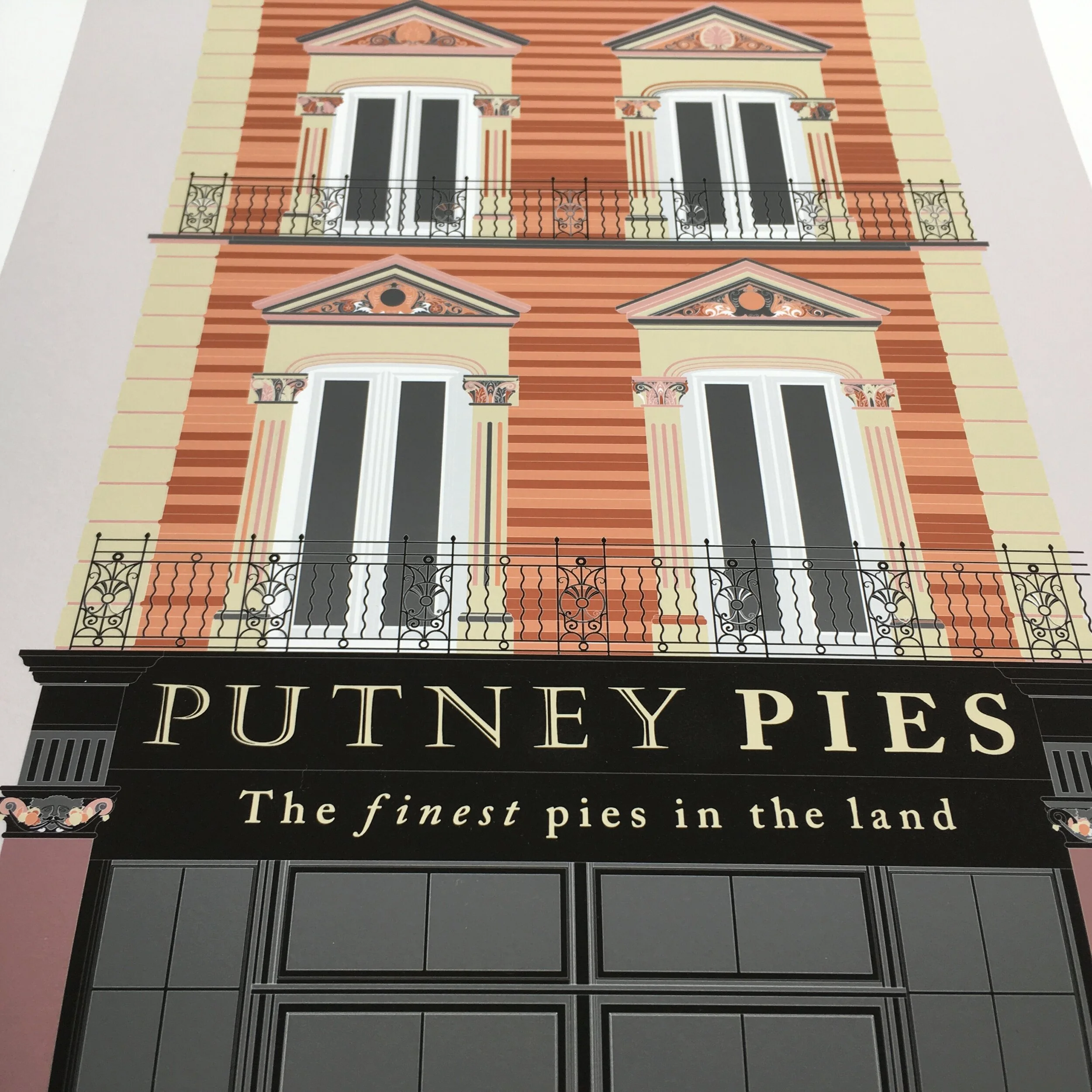 Putney Pies — Rachel Hunt Illustration | Rowing Art | Wildlife Illustration