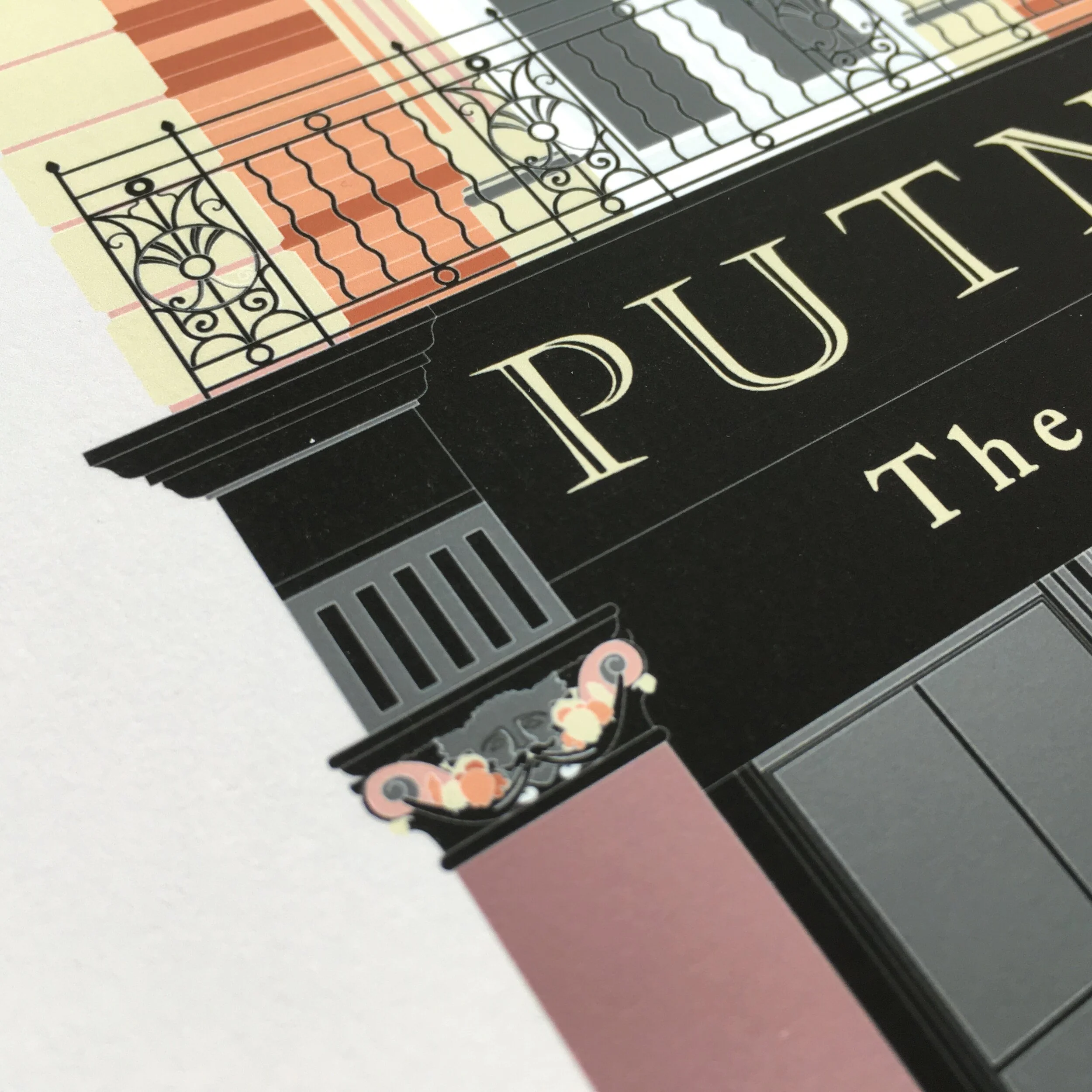 Putney Pies — Rachel Hunt Illustration | Rowing Art | Wildlife Illustration