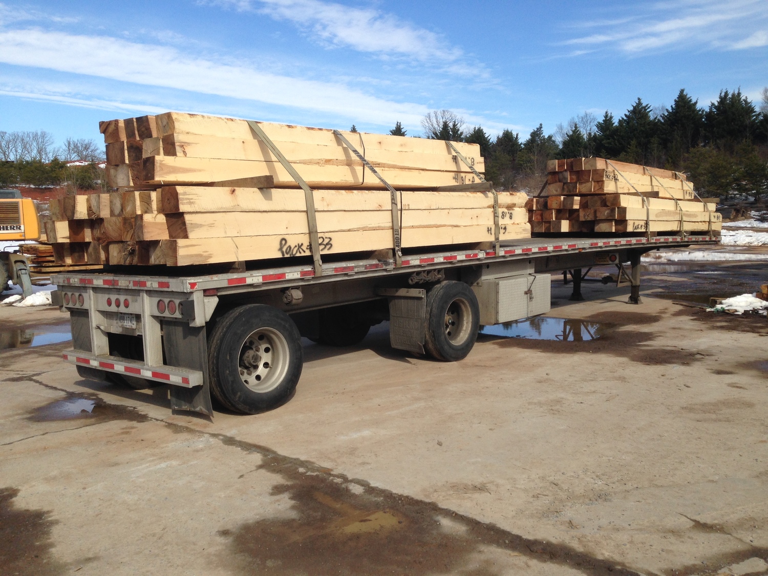 Bridge Mat Timbers — Smith Mountain Land & Lumber, Inc.