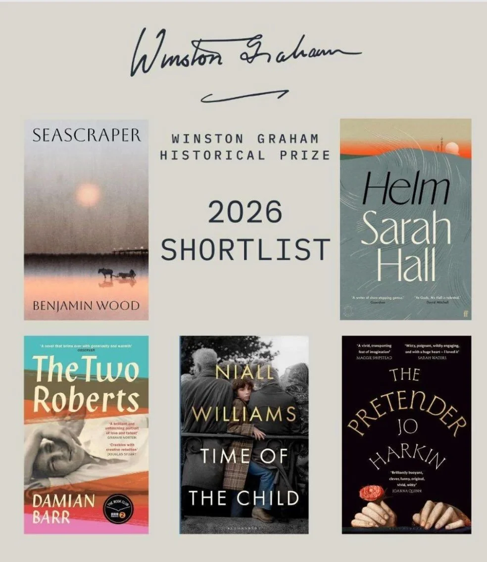 It was an honour and a privilege to be asked to join the Winston Graham Historical Prize Readers&rsquo; Committee for 2026. A strong shortlist. Winner announced on March 12 @cornwall_museum. Good luck to the shortlisted authors.