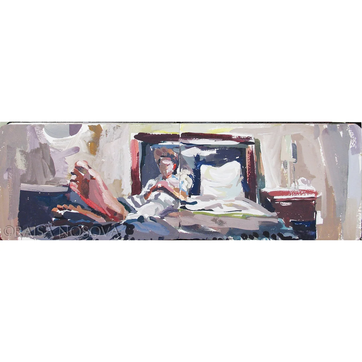 Fillmore Street Evening, San Francisco