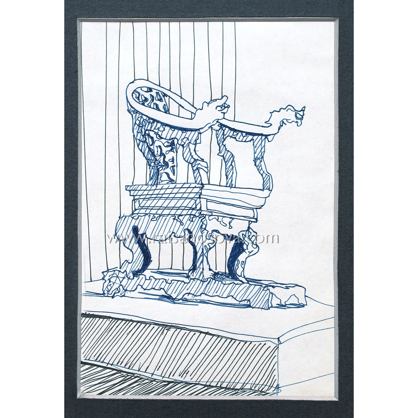 Day 75, Hue Citadel Golden Throne, Vietnam