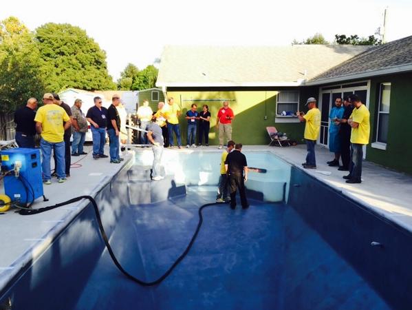 San Juan Fiberglass Pool Renewal
