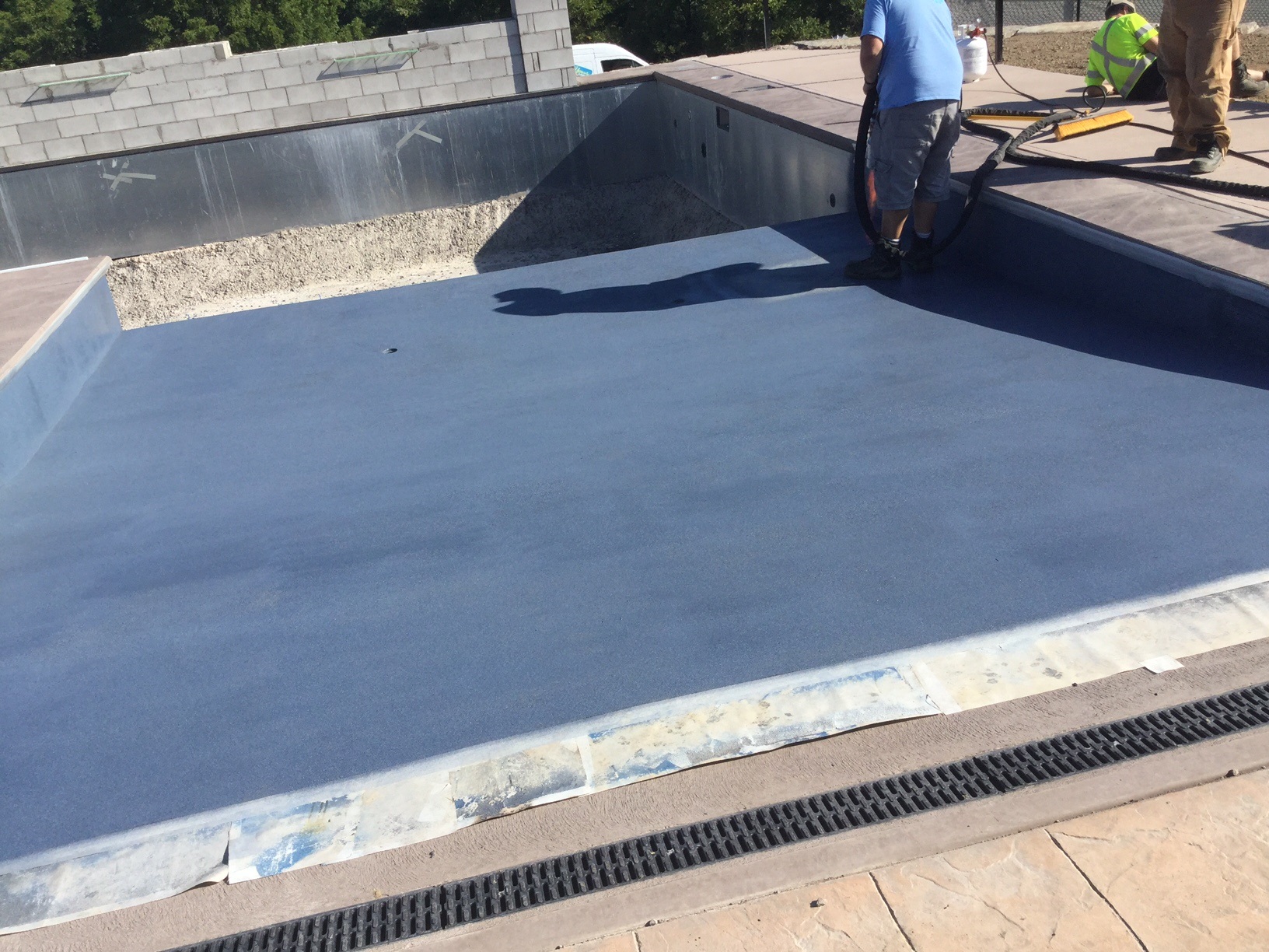 Pioneer Pools Beach Entry ecoFinish Installation