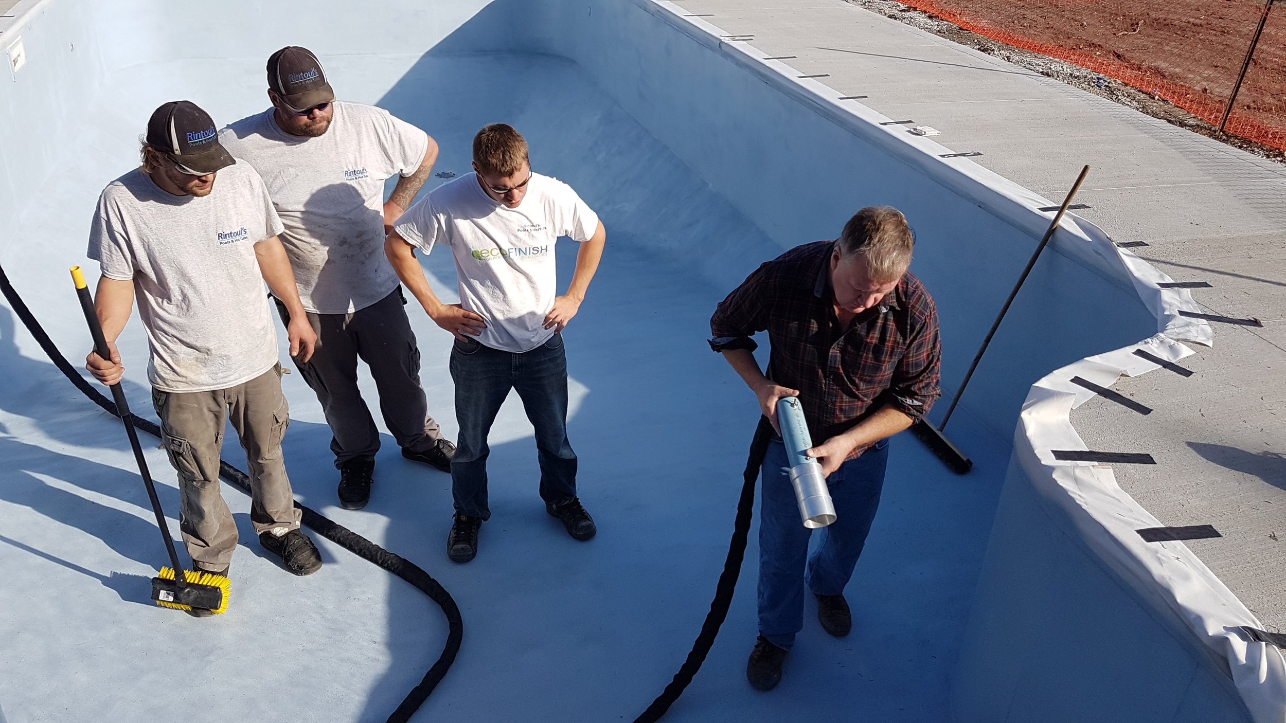 Canada Pool Coating Mike Cleary & Ontario Pool Coating team