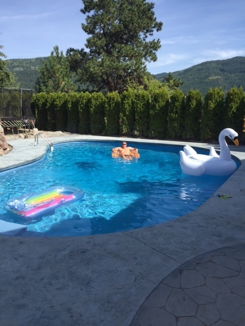 aquaBright cures instantly...just balance and swim!
