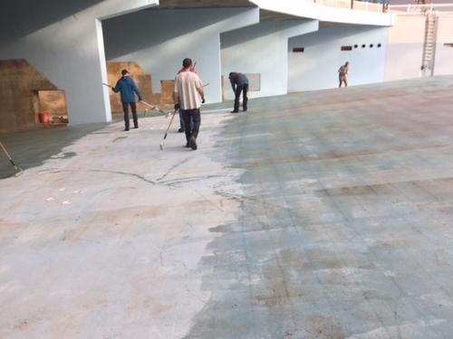 West Edmonton Mall Swimming Pool Wears Blue Mist Aquabright By Ecofinish Canada Pool Coating Ecofinish Pool Finish