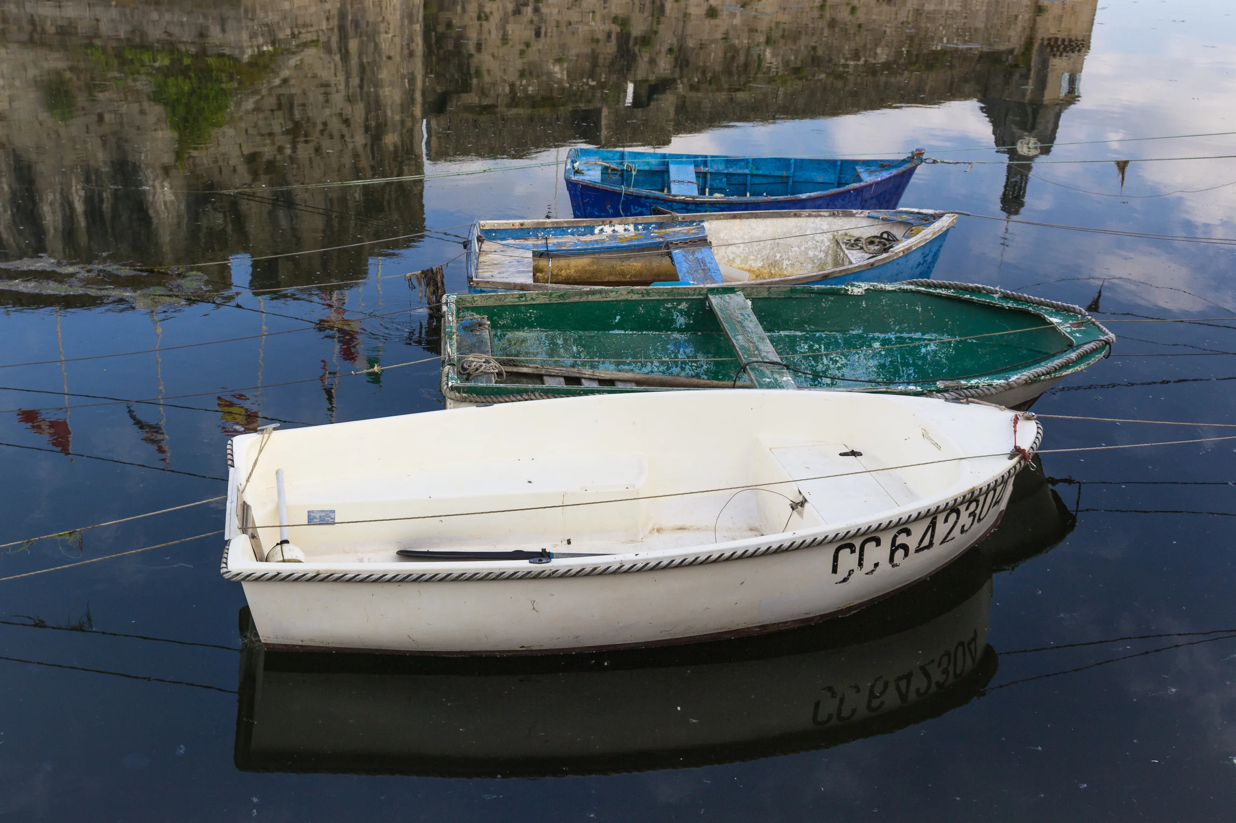 Les bateaux de Concarneau...