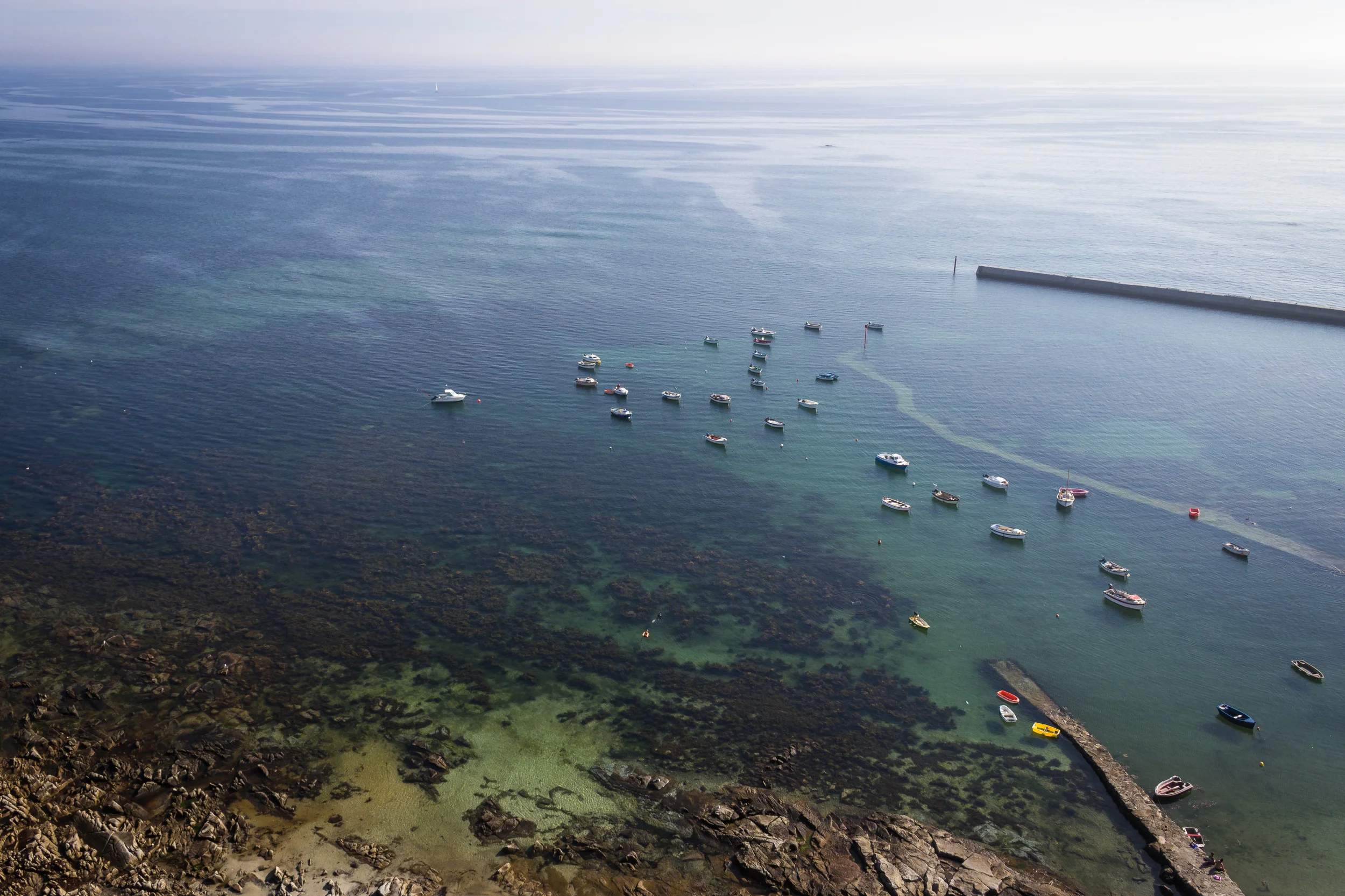  Pointe de Penmarc'h, Blick vom Phare d'Eckmühl, September 2014 