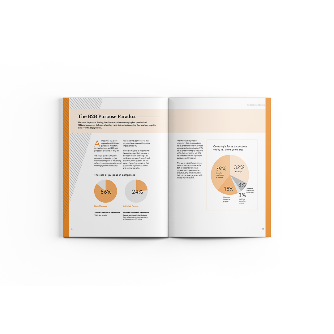 Carol Cone on Purpose B2B Research Report