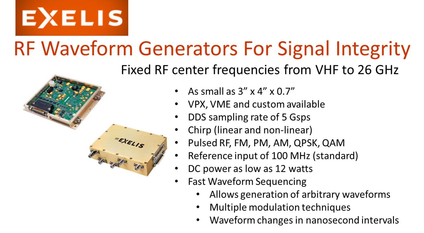 Schoenduve Corporation Signal Integrity