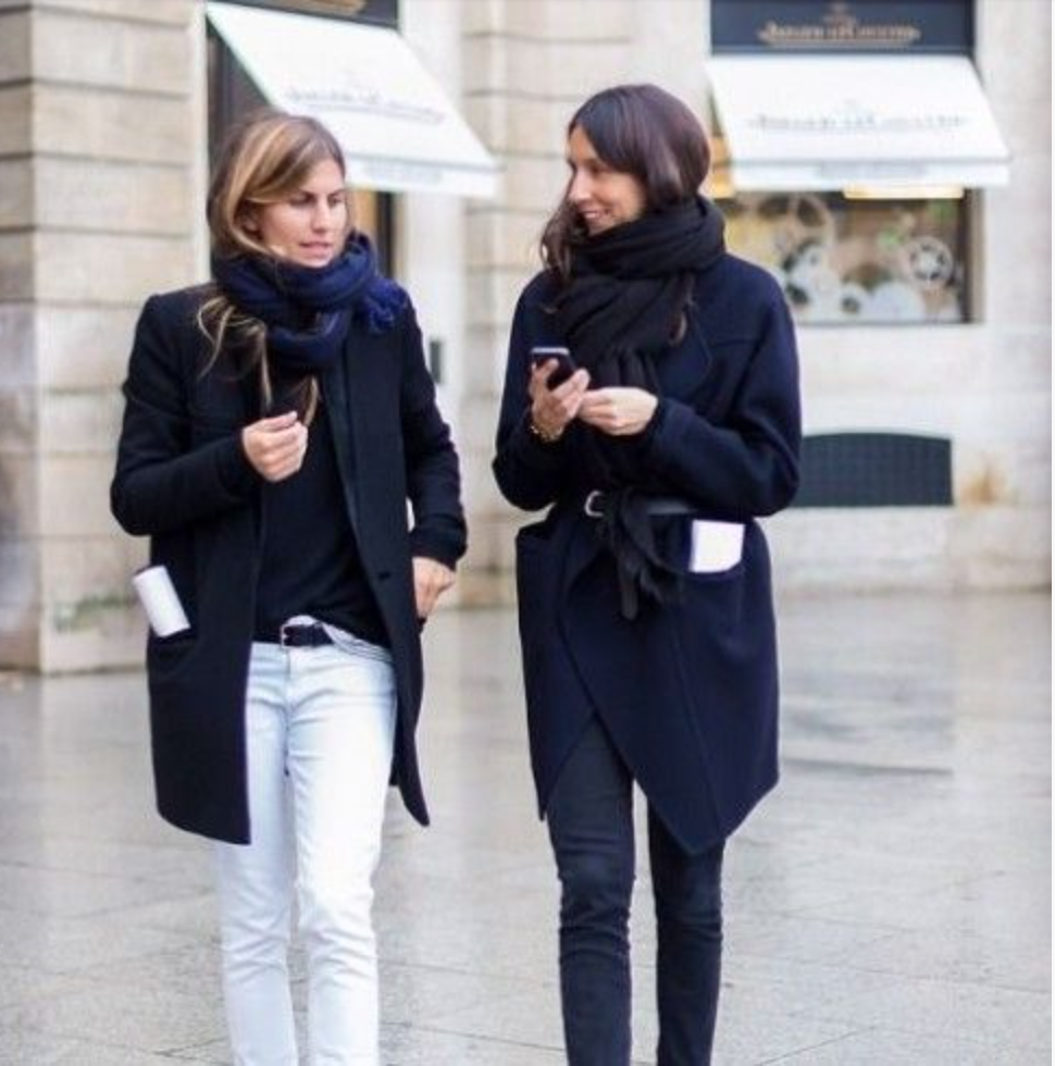 Girls on the go.