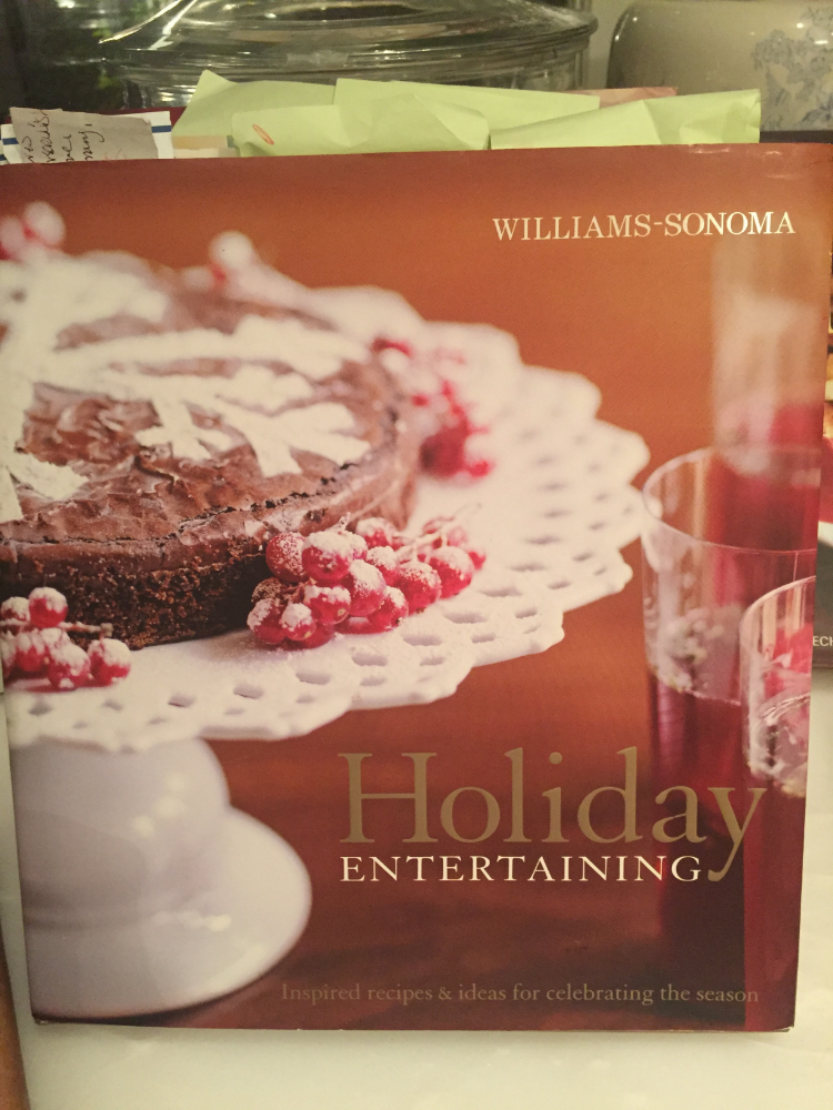Notice the post it notes on some of my favorite recipes. When I touch the pages, I can feel the sugar! The recipe below is one of my favorite cookies I make every year during the holidays. They are simply perfect. I hope you enjoy them too! 