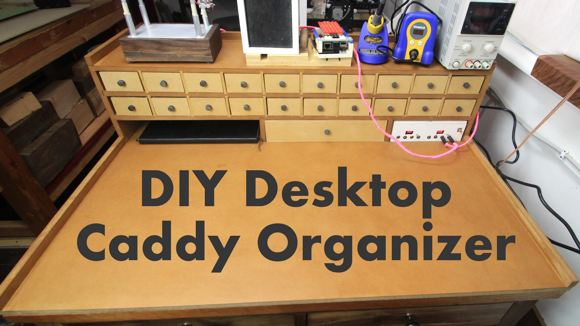 Ultimate DIY Small Parts Organization Caddy