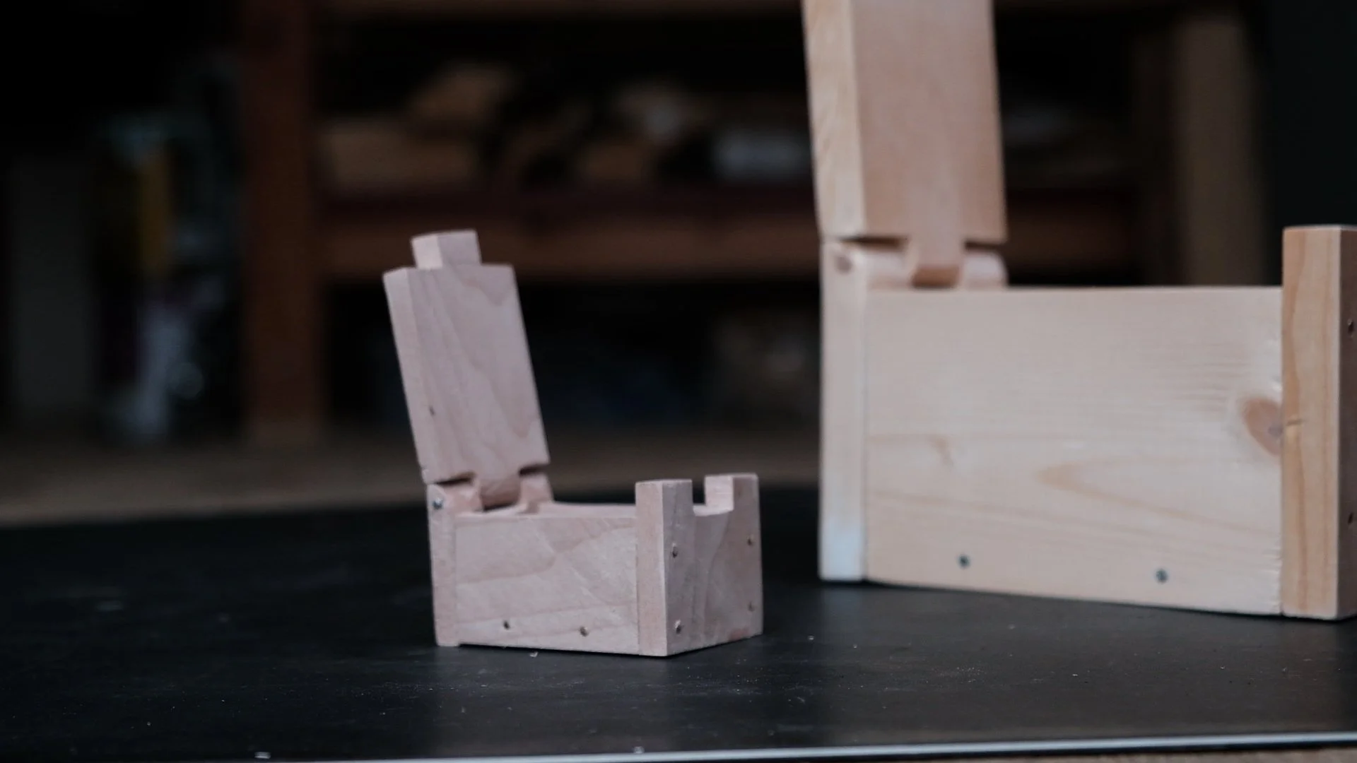 Making Wooden Hinge Boxes