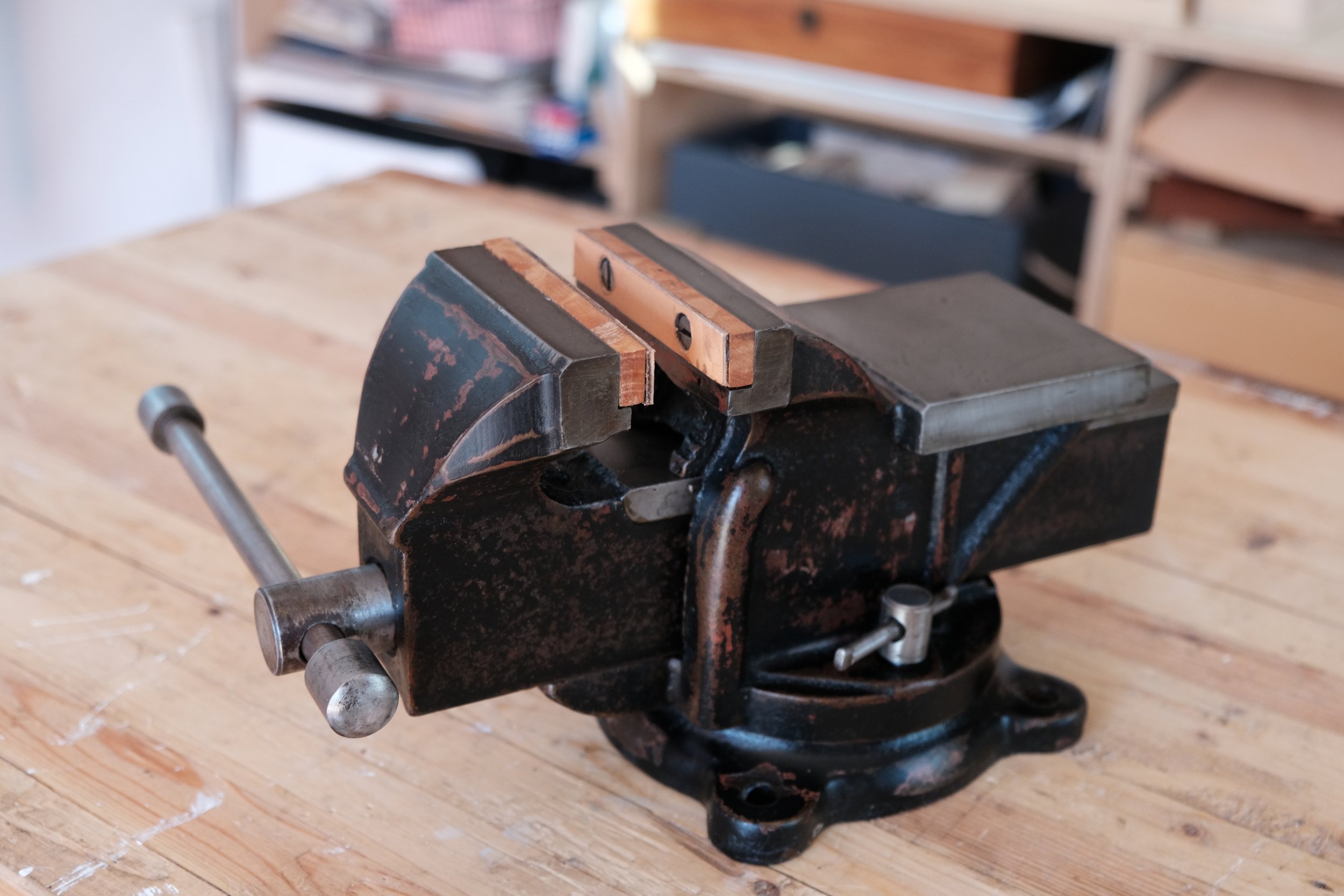 Restoring an Old Metal Vise