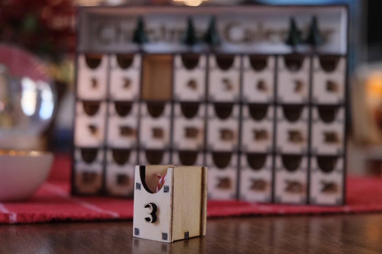 Making Christmas gifts on the laser engraver