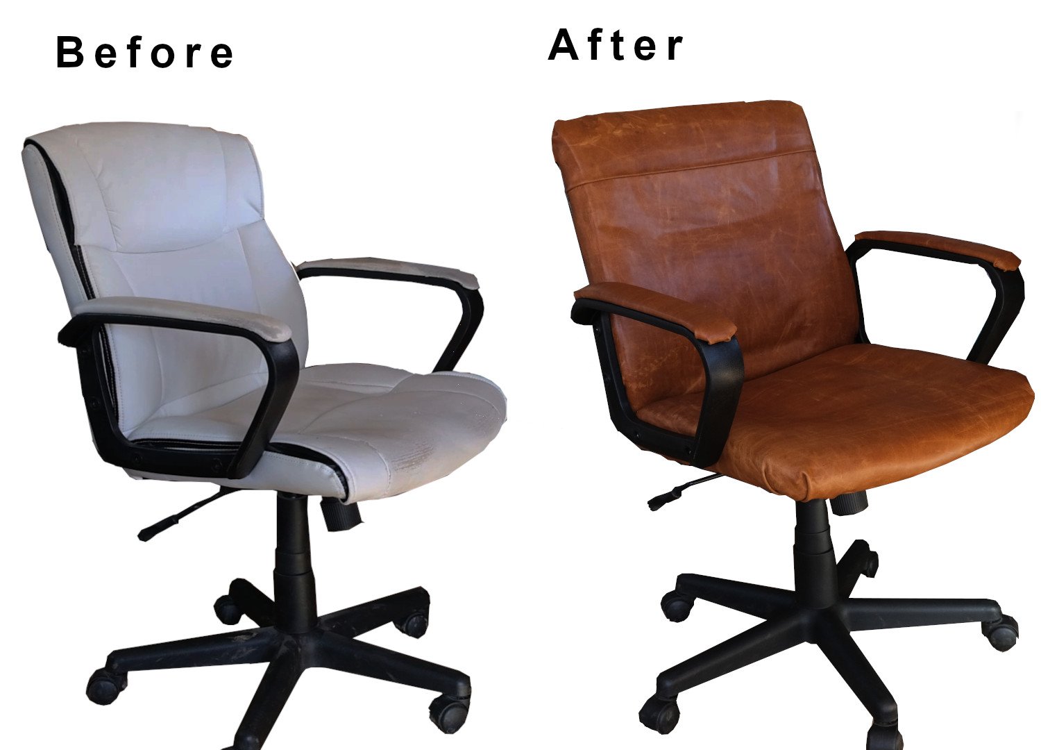 Transform Your Old Office Chair with Leather: A Step-by-Step Guide
