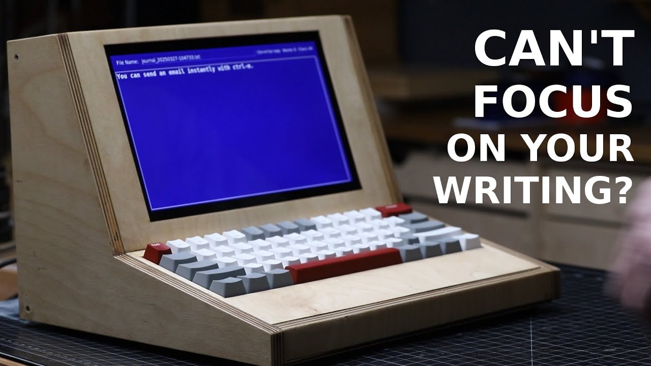 Introducing the Cyber Writer – A Distraction-Free Writing Experience
