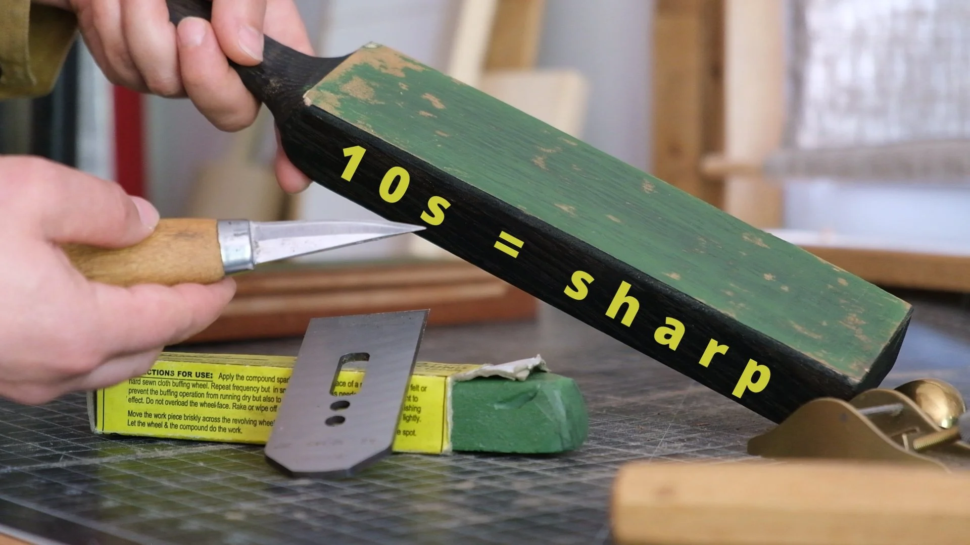 Keep Tools Sharp Without Sharpening (New Video)