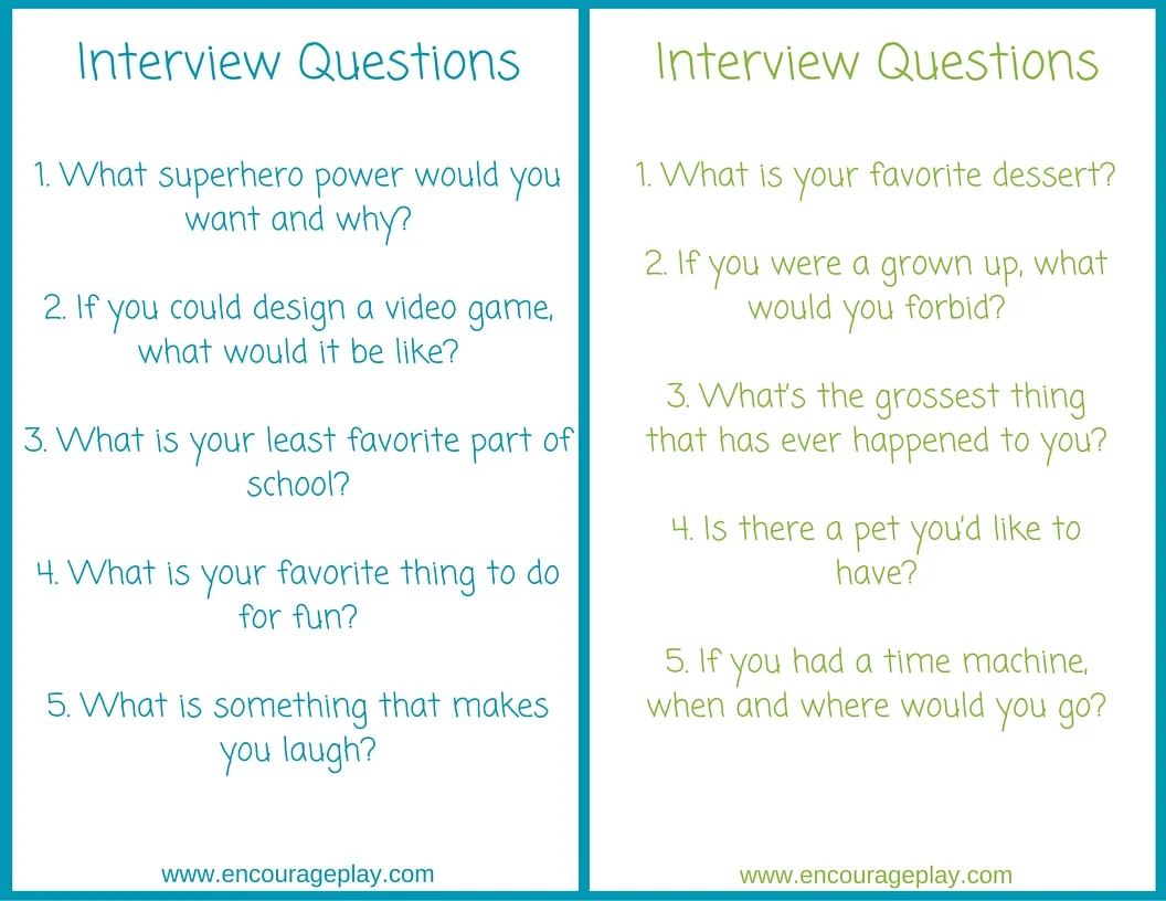 Two Fun Ways to Practice Conversation Skills — Encourage Play
