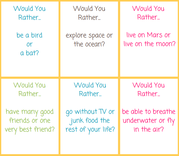 A Simple and Fun Game to Practice Making Decisions — Encourage Play