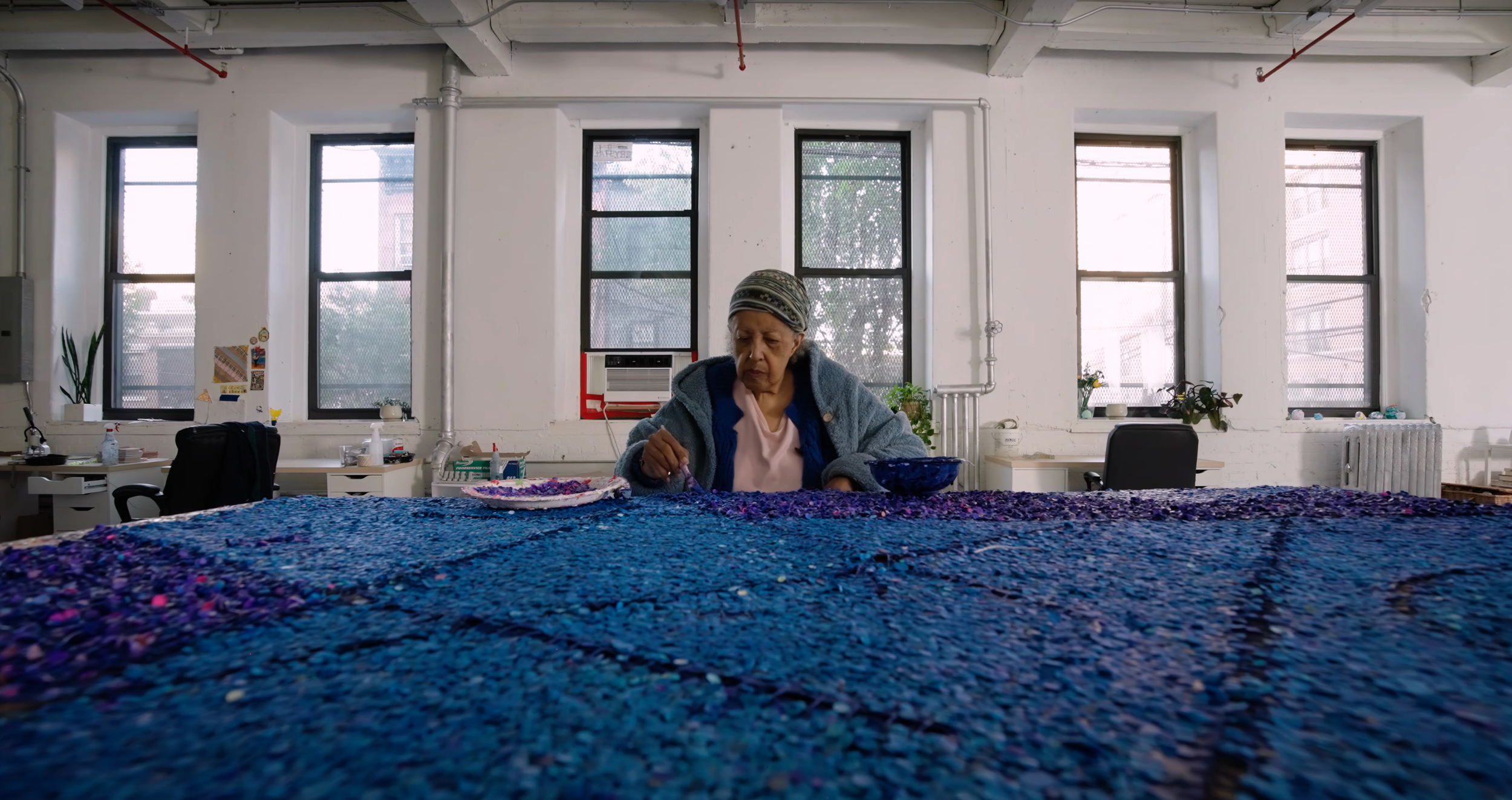 In the Studio: Howardena Pindell | White Cube