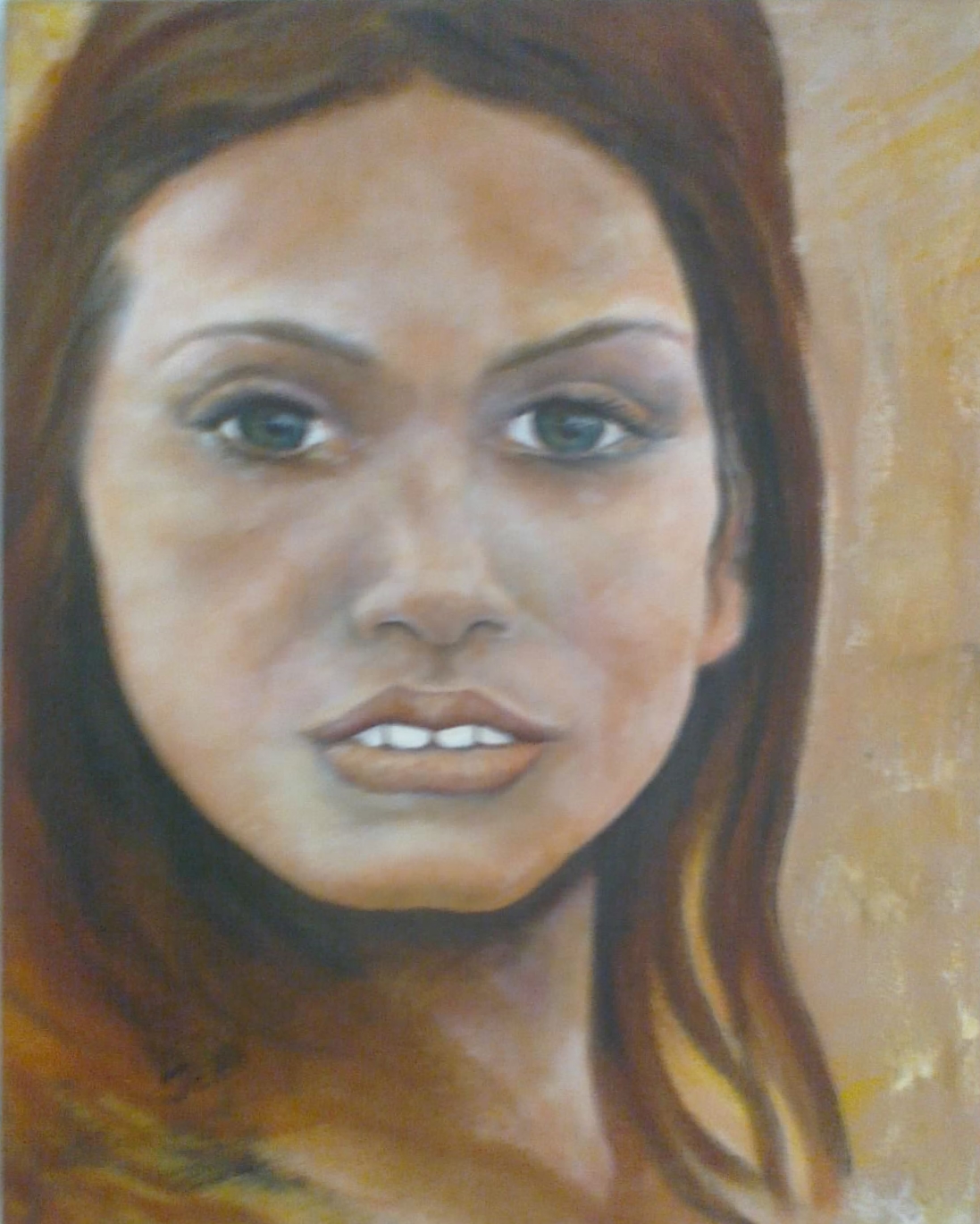 #323 "Mexican Girl Close-up"