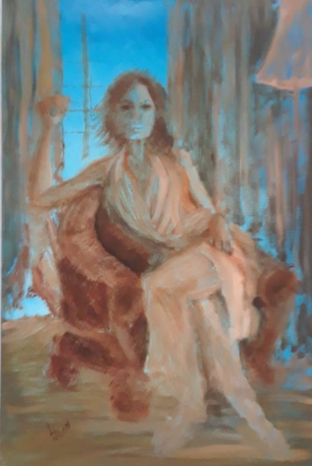 #346 "Girl Sitting in Chair"