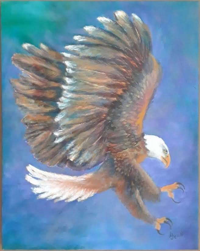#263 "Eaglehawk Preparing to Land"