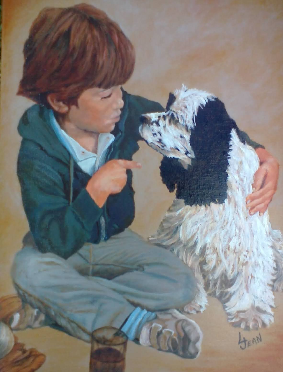 #146 "Best Friends-Boy and His Dog"