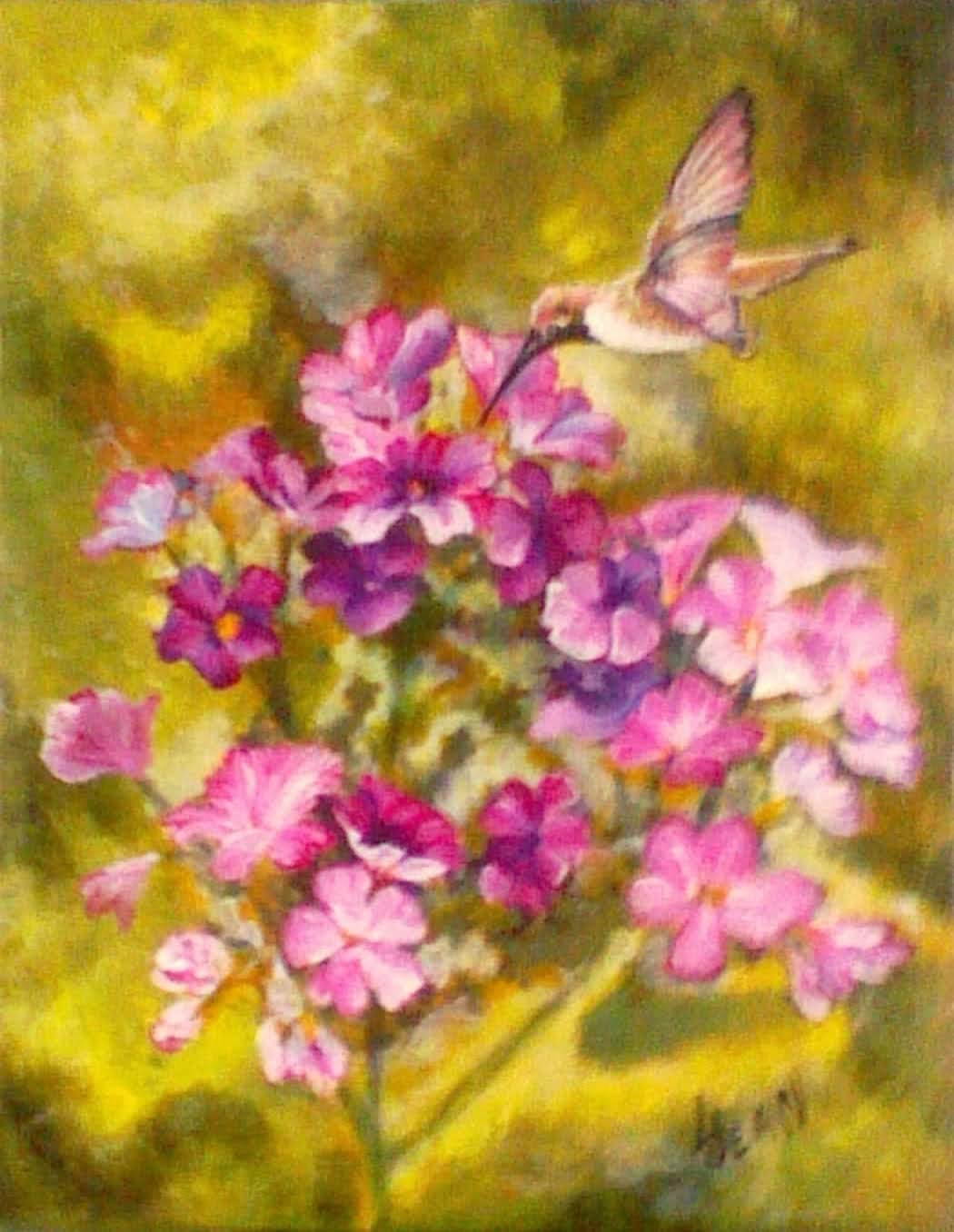 #247 "Lavender Heliotrope/Hummingbird (set of 7)"