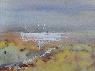 #109 "Mystical Desert w/Frame" (3 x 3)