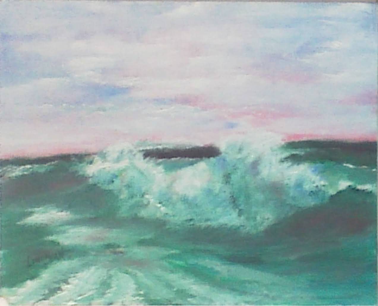#9 "Hawaii Ocean Wave" (11 x 9)