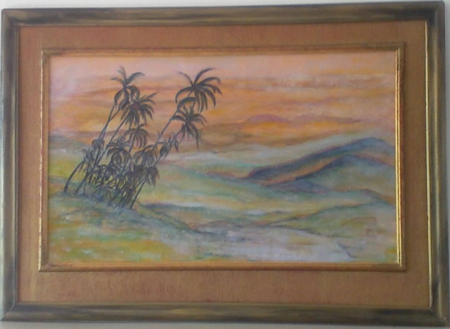 #10 "Palm Trees in the Dessert" (22 x 13)