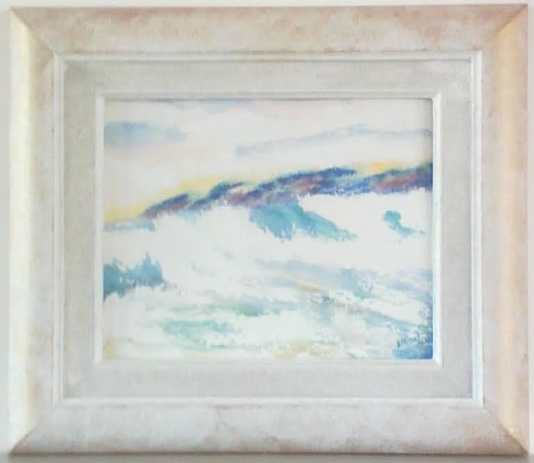 #13 "Hawaii Ocean & Shore w/Frame" (10 x 8)