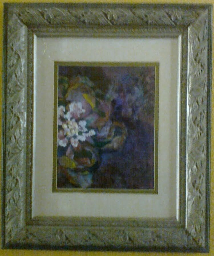#42 "Large Partial Flower-Left Side (1 of 2)" (9 x 12)