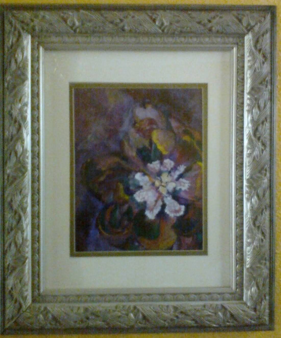 #43 "Large Partial Flower-Right Side (9 x 12)" (2 of 2)