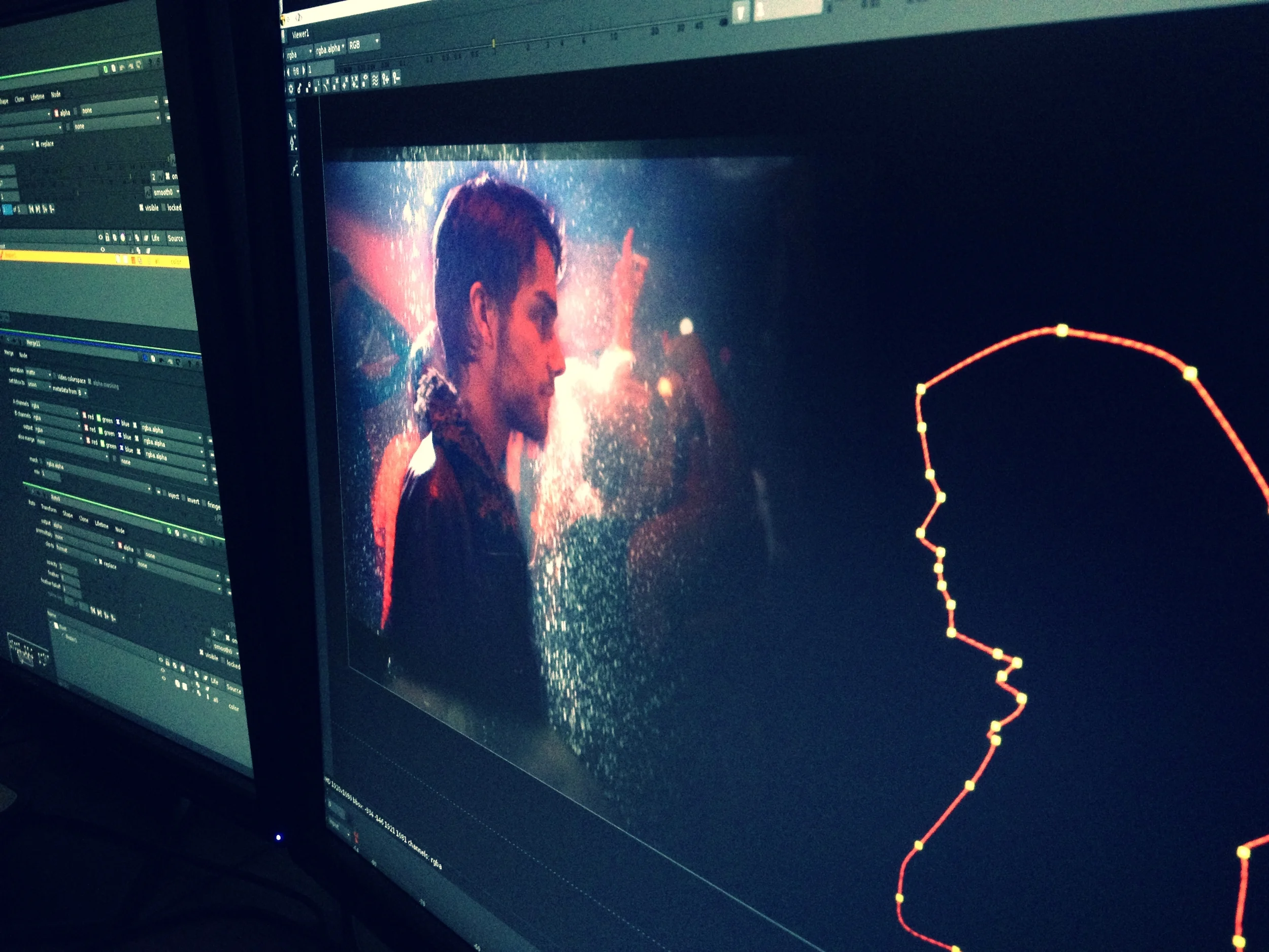The Master of Compositing Janne Strömberg in action...