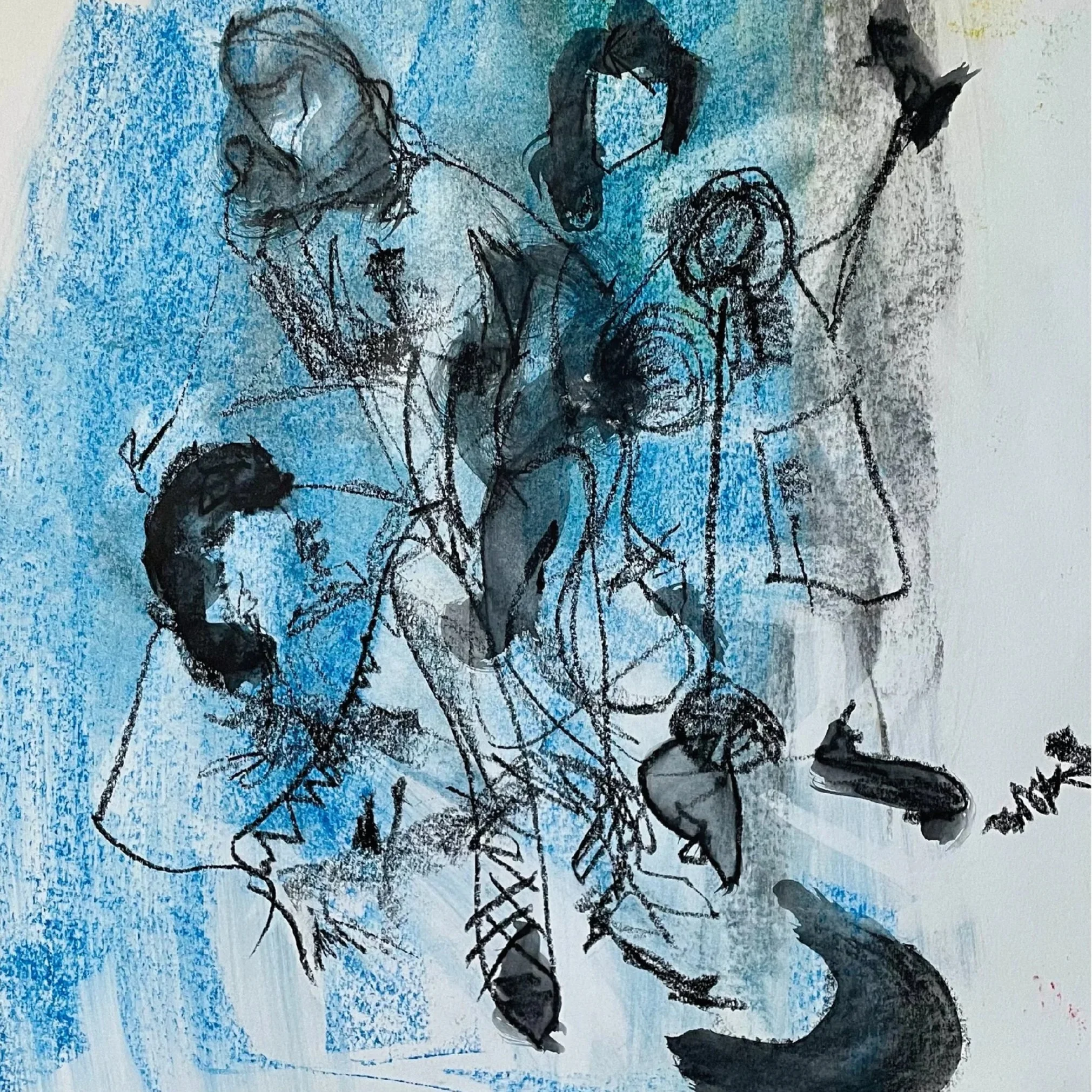 Experimental Drawing - In Mixed Media