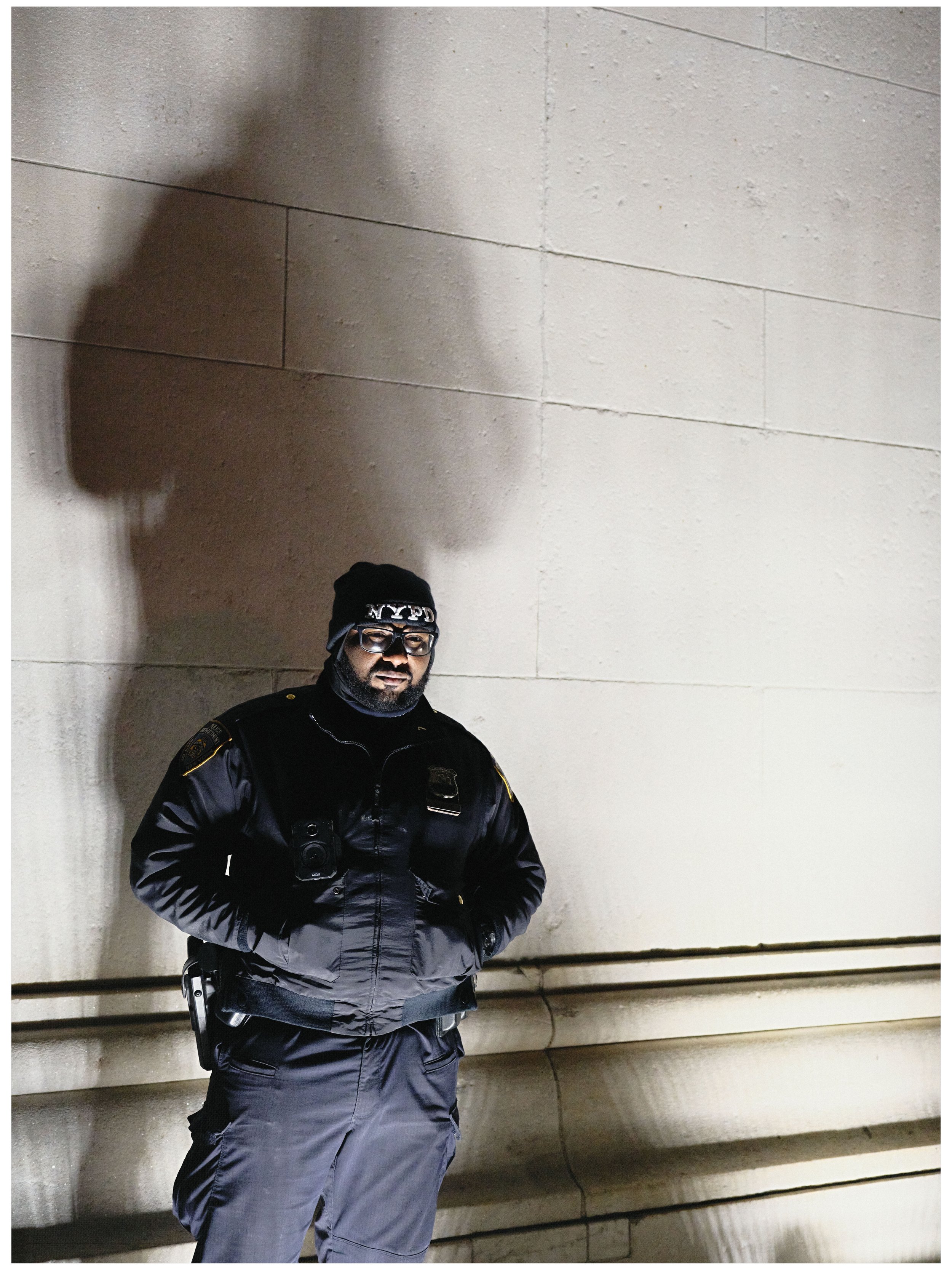  Police officer, ICE protest NYC 2026 