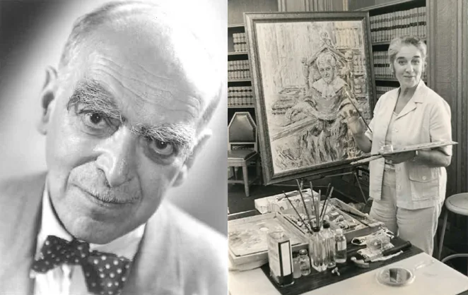 Joseph Oppenheimer and Eva Prager