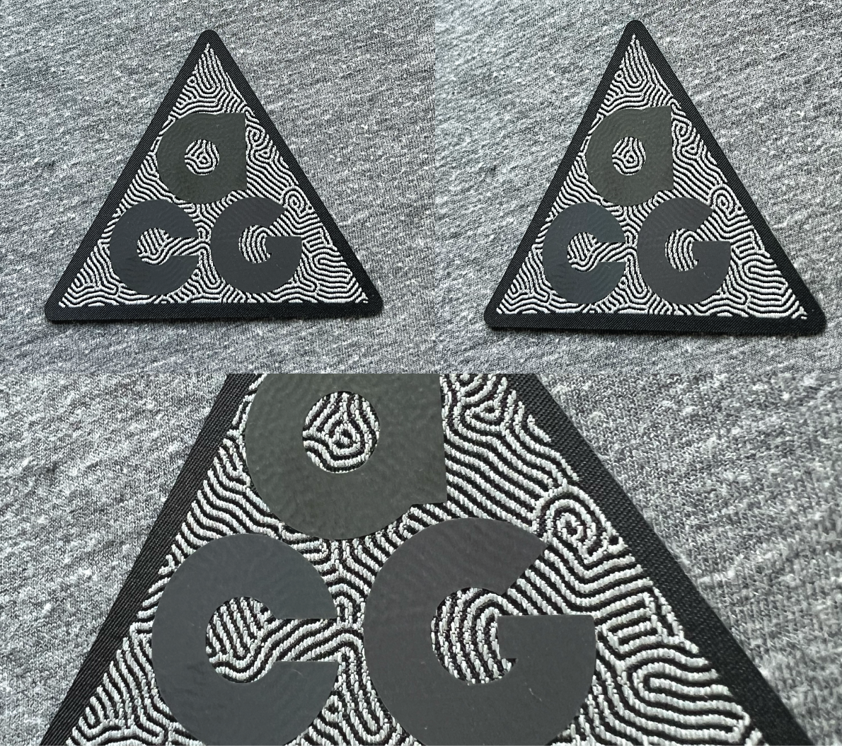 WSS w/Woven Reflective Pattern and Rainbow Reflective Film