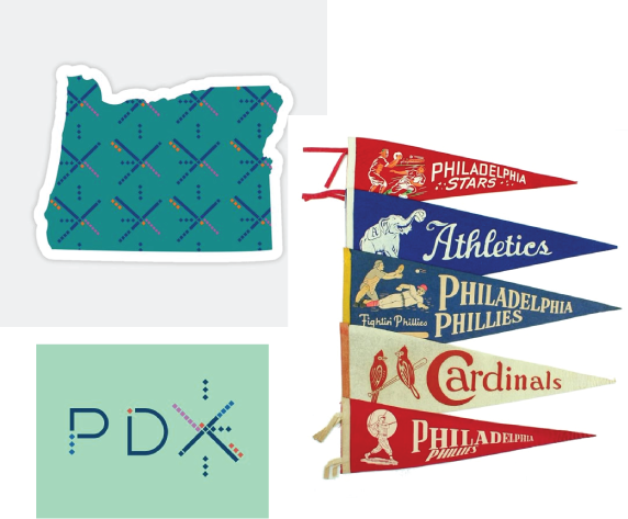 PDX Carpet Pennant