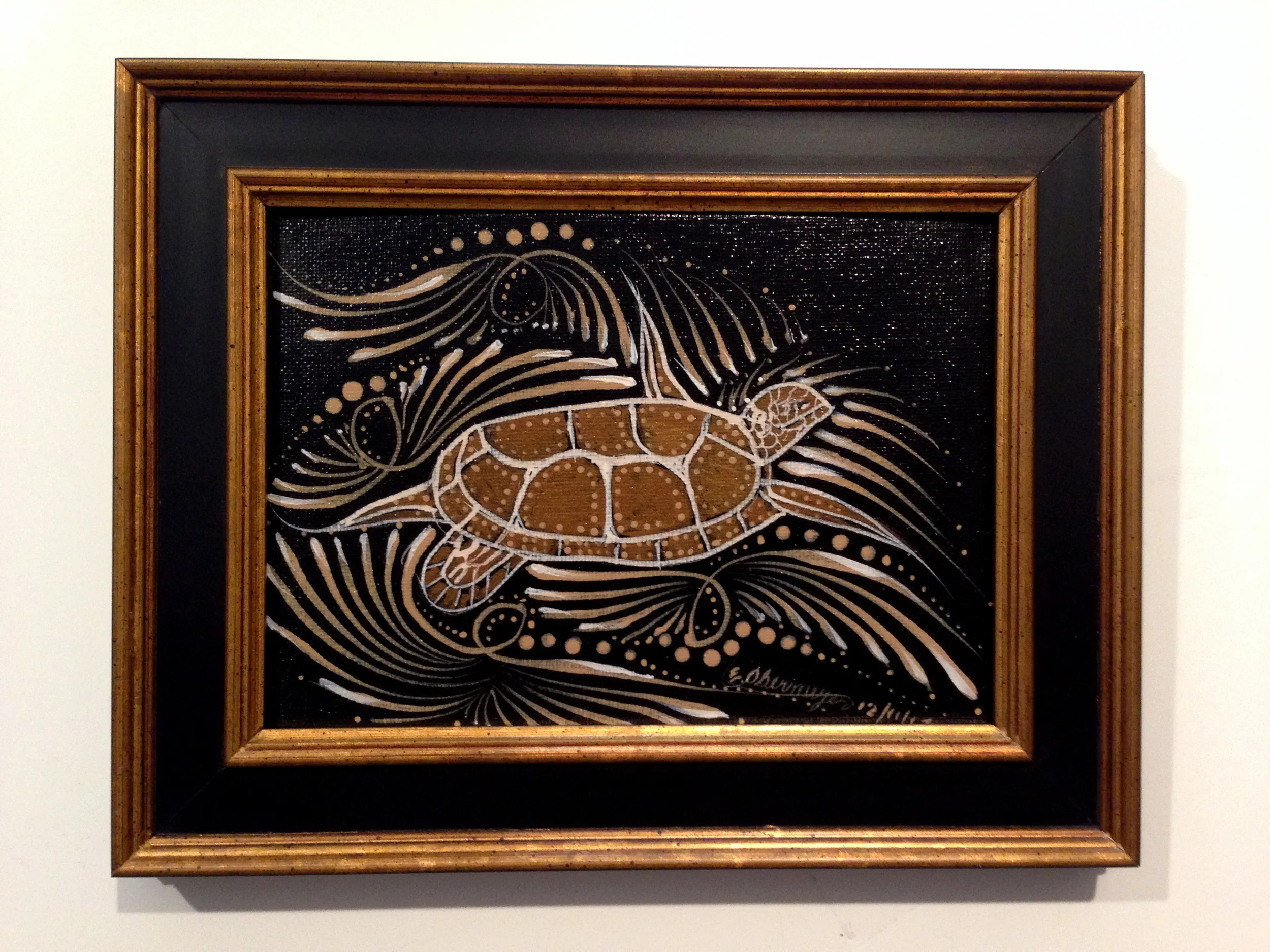 Golden Treasure Turtel