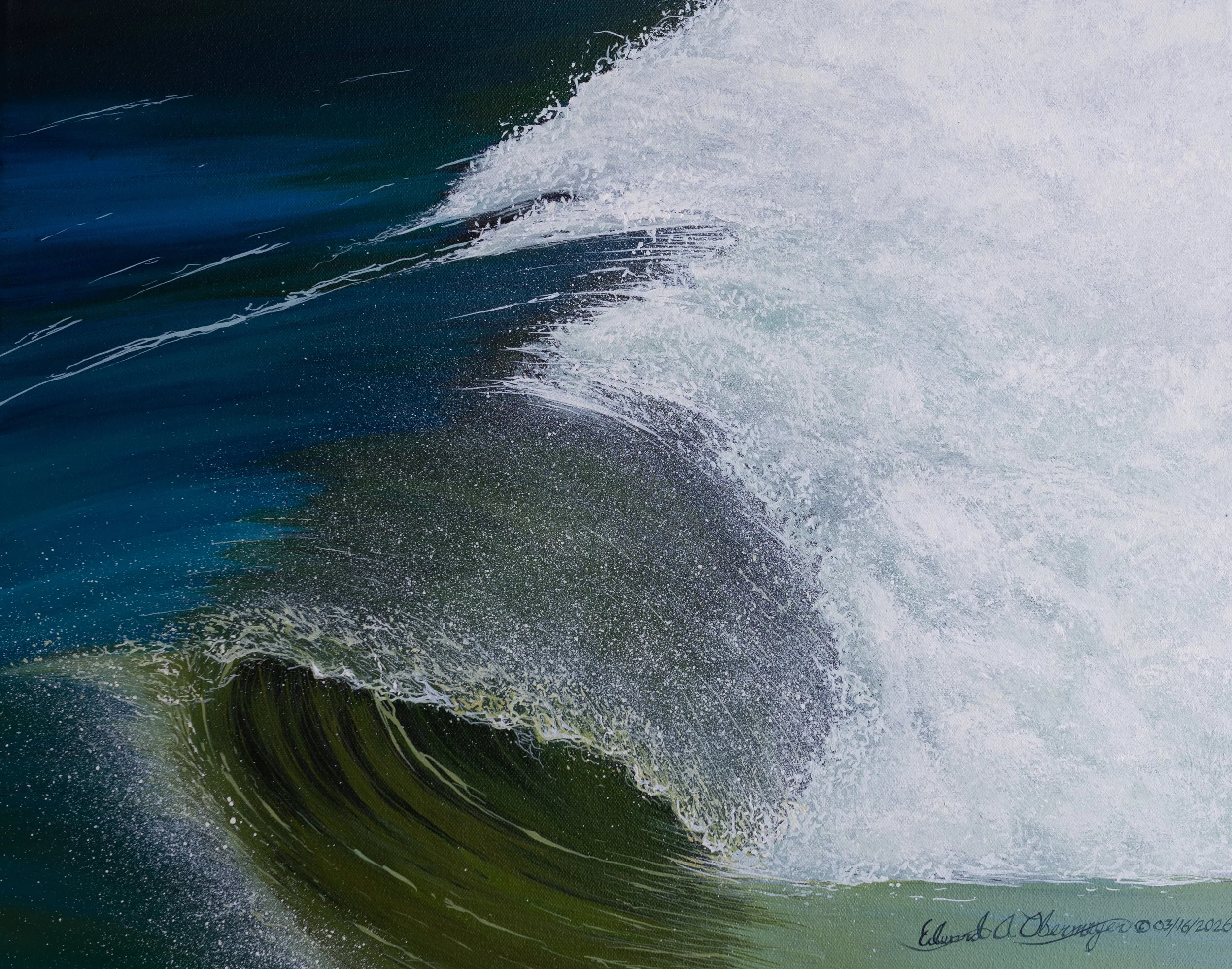 "Jennette's Pier, Shorebreak" © 03/16/2026